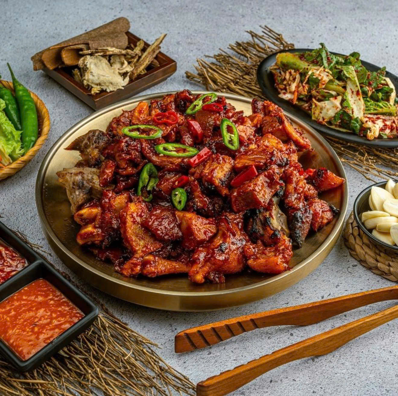 Set Chân Giò Hầm Cay Phô Mai JOKO